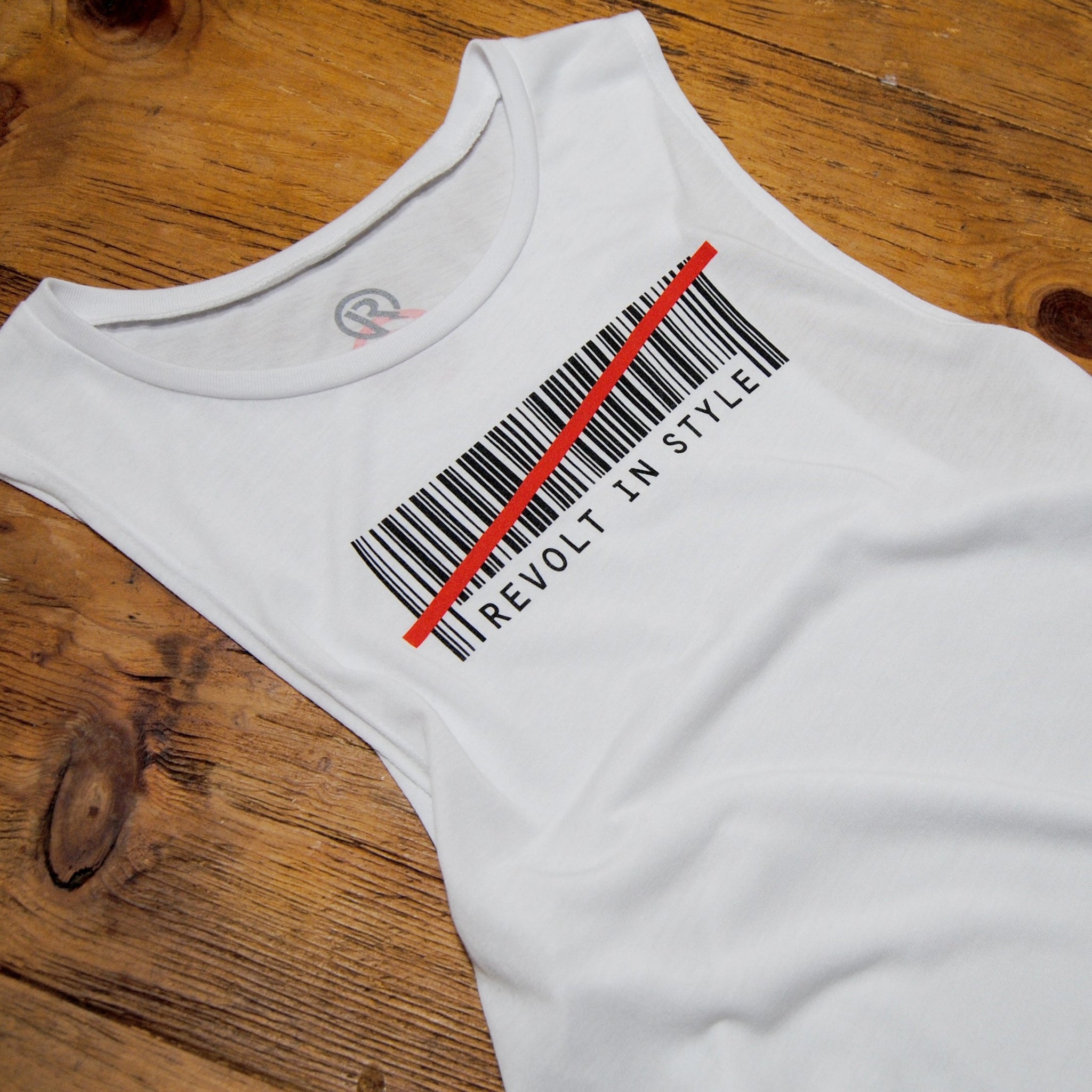 Revolt in Style Barcode tank